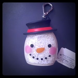 Bath & bodyworks pocketbac holder snowman